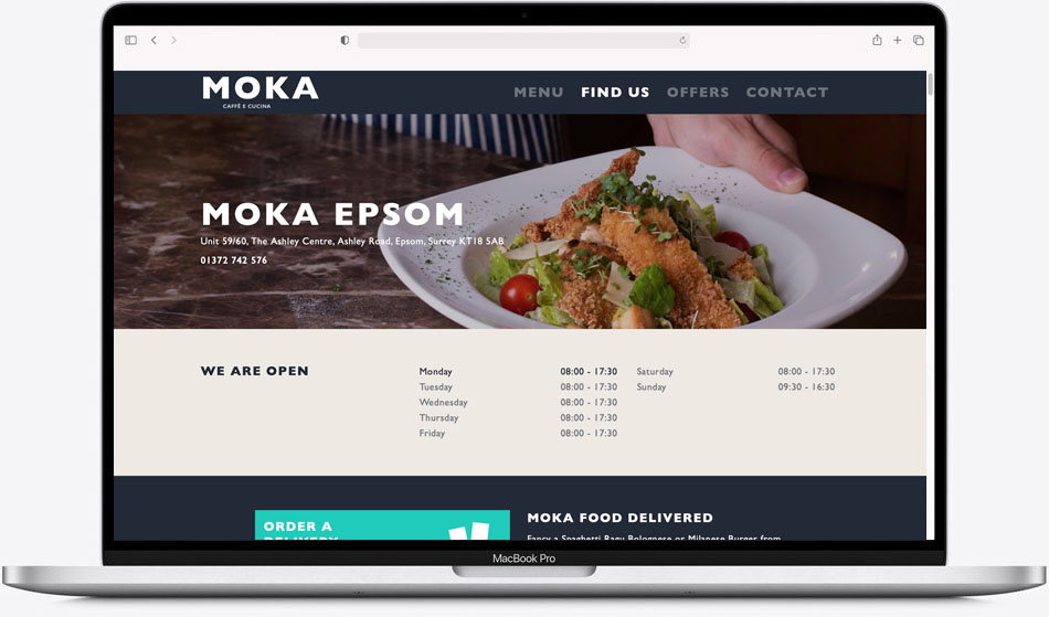 Restaurant Website Design